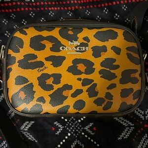 Coach animal print bag